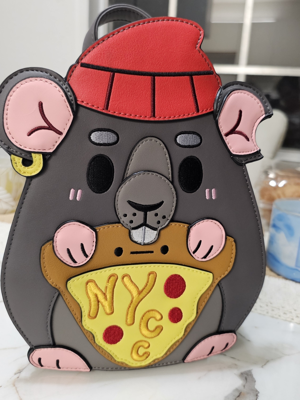 Squishable Pizza Rat Mini Backpack NYCC 2024 Limited Edition NWT